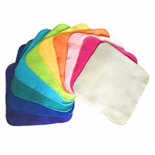 Lingettes en velours en bambou amovibles et hautement absorbantes